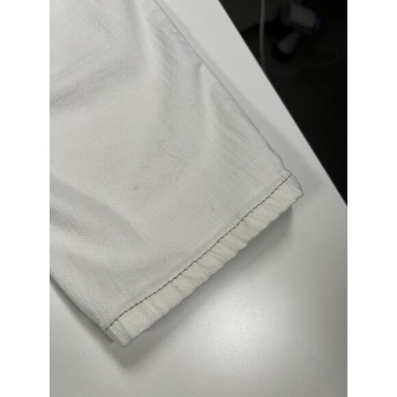 Miss Me Jeans Women’s 31 (32) White Mid Rise Easy Ankle Skinny Zipper Pockets - Picture 14 of 15